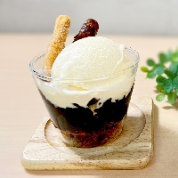 蜂蜜かりんとうのミニパフェ